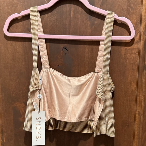 SNDYS Audrina Top Gold S - Picture 7 of 8